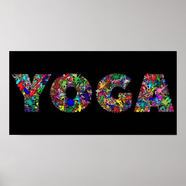 YOGA STUDIO Art Piece Affordable Poster (Front)