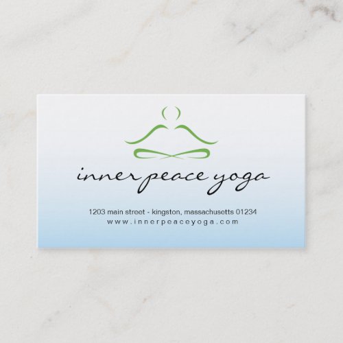 Yoga Studio Business Card