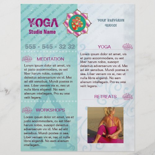 Yoga Studio _ Flyer