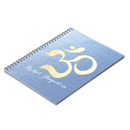 Yoga Studio Meditation Instructor Life Coach OM Notebook