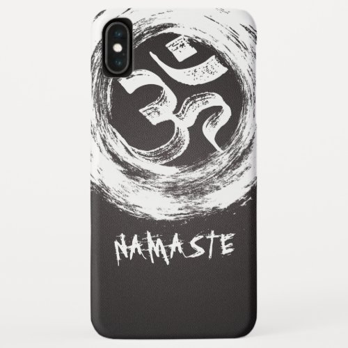 YOGA Studio Meditation Instructor OM  ZEN Symbols iPhone XS Max Case