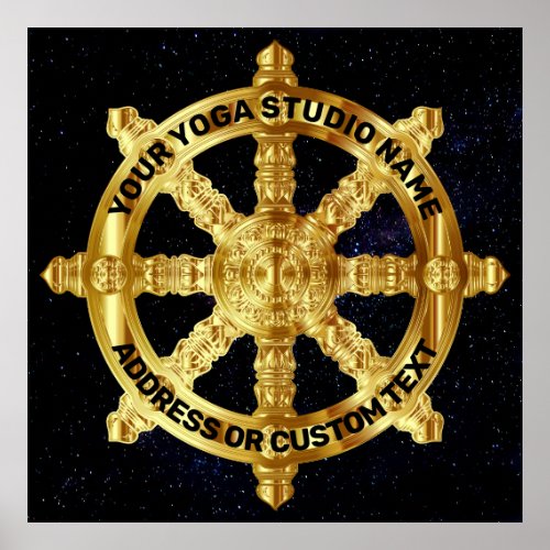 Yoga Studio Owner Yoga Class Owner Yoga Teacher Poster