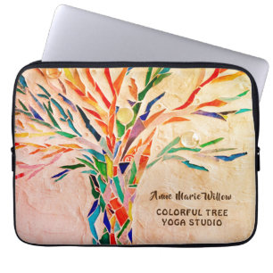 Yoga Studio Tree Of Life Laptop Sleeve