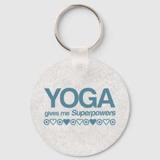 Yoga Superpowers Keychain