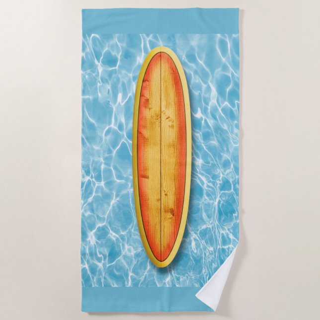 Yoga Surfboard Towel (Front)