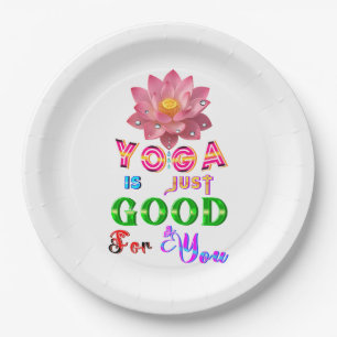 Yoga Tableware Is Just Good For You Paper Plates