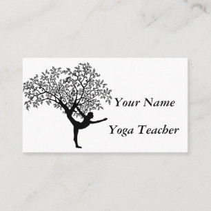 Yoga Teacher Business Card