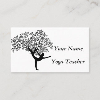 Yoga Teacher Business Card