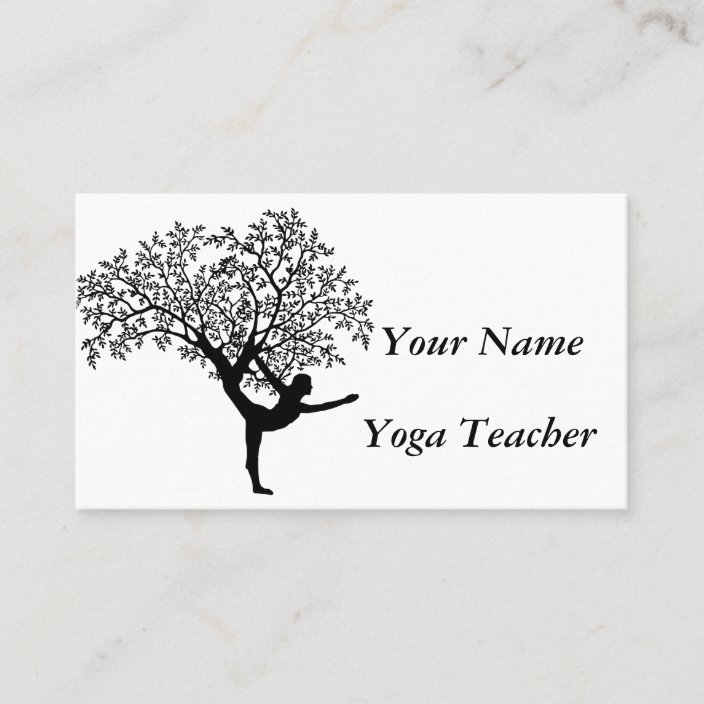 Yoga Teacher Business Card