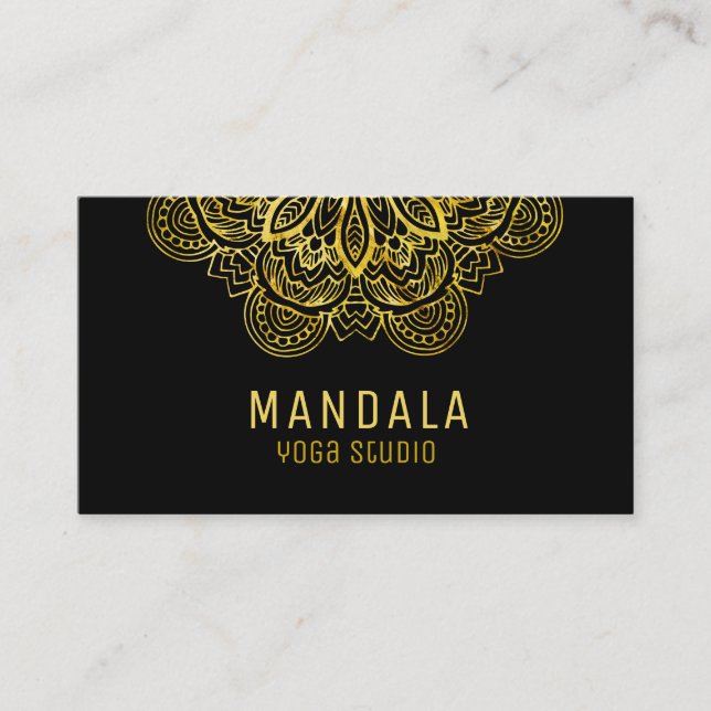 Yoga Teacher Business Cards (Front)