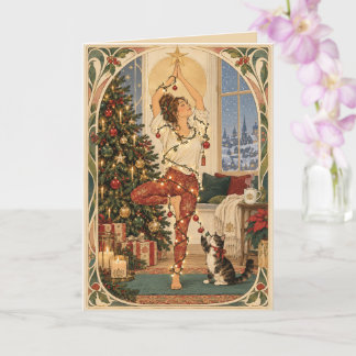 Yoga Teacher Christmas Card