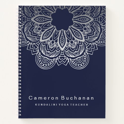 Yoga Teacher Notebook