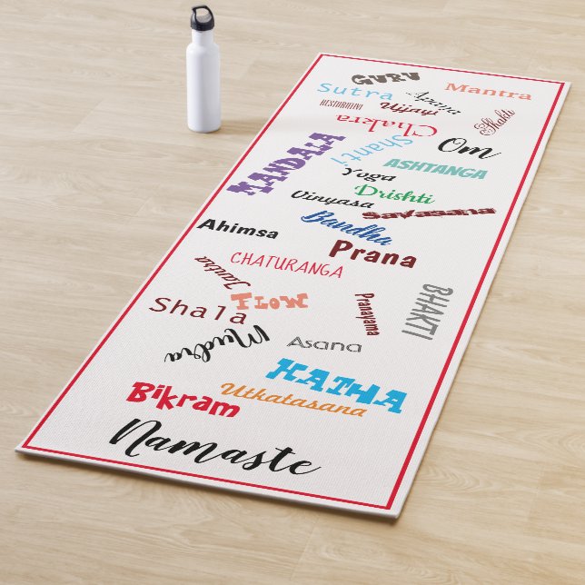 Yoga Terms Mat (In Situ)