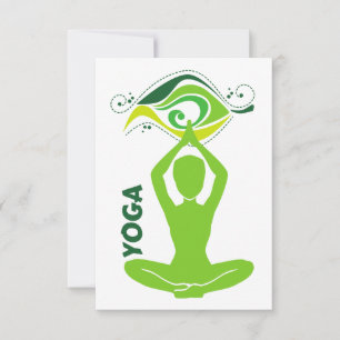 Yoga Thank You Card