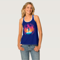Yoga the art of being present  tank top