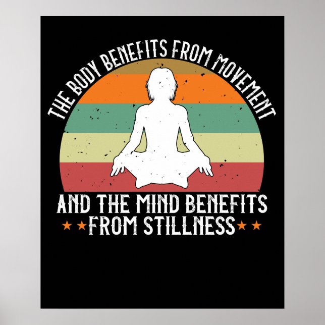 Yoga - The Body Benefits From Movement Poster (Front)