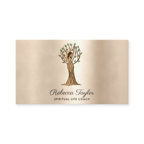 Yoga Therapy Psychology Life Coach Tree of Life  B Business Card