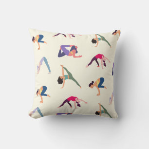 Yoga Throw Pillow
