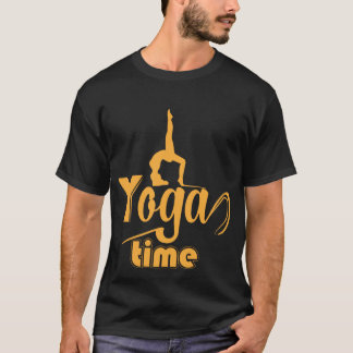 Yoga Time Funny Contortionist Graphic T-Shirt