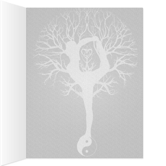 Yoga Tree in Black and White (Inside (Right))