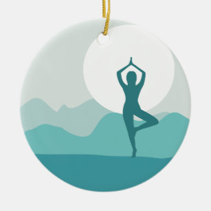 Yoga Christmas Ornaments | Zazzle - 100% Satisfaction Guaranteed