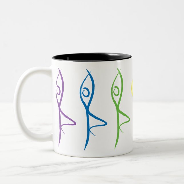 Yoga Tree Pose Mug (Left)