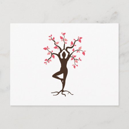 Yoga Tree Postcard