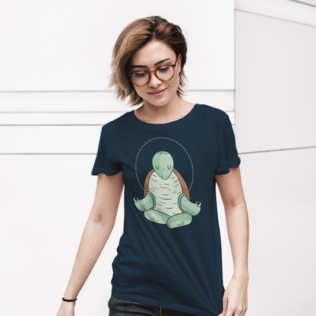 Yoga Turtle   T-Shirt (Creator Uploaded)
