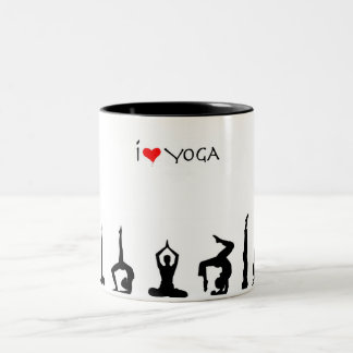 Yoga Two-Tone Coffee Mug