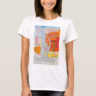 Yoga Typography T-Shirt