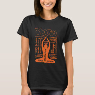 Yoga Typography T-Shirt
