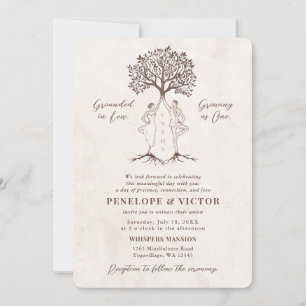 Yoga Union Couple - Mindfulness Tree Pose Invitation