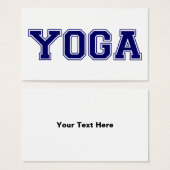 Yoga University Style (Front & Back)