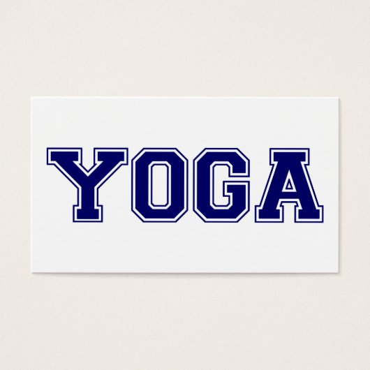 Yoga University Style (Front)