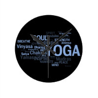 YOGA Wall Clock