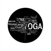 YOGA Wall Clock