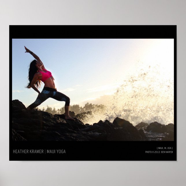 Yoga Wave Poster (Front)