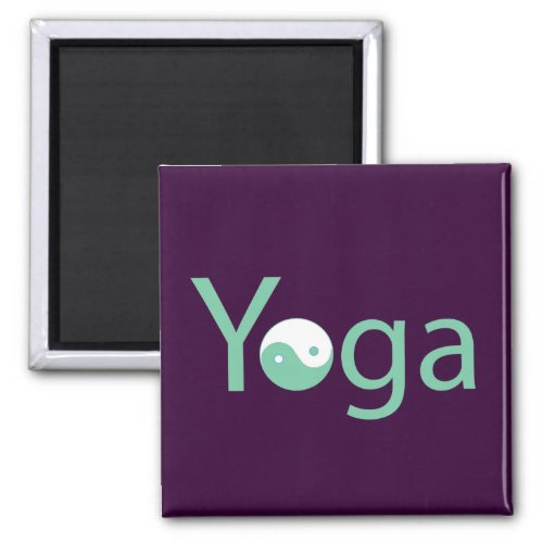 Yoga with Yin Yang Magnet
