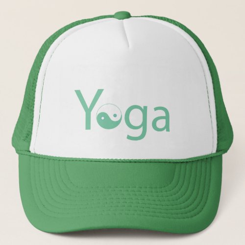 Yoga with Yin Yang Trucker Hat
