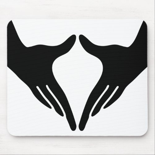 Yoga Yoni Mudra Mouse Pad