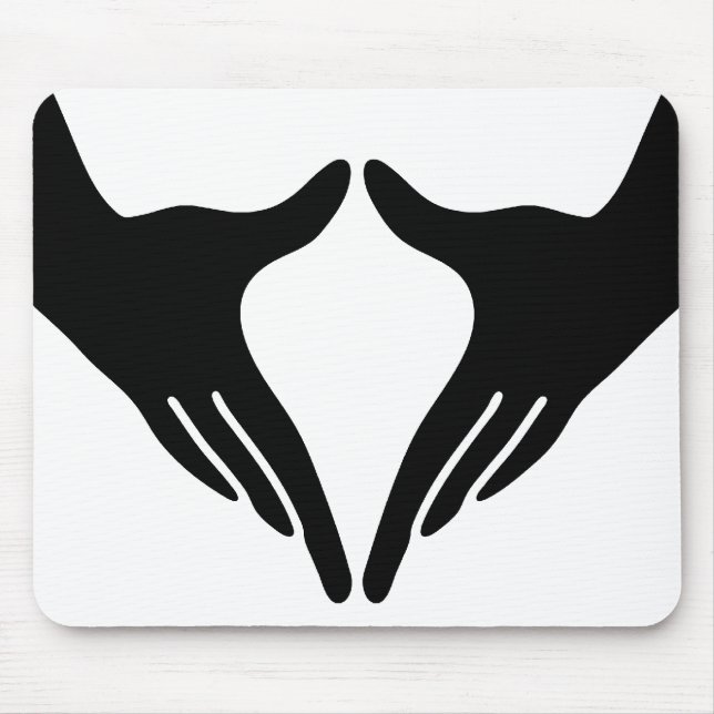 Yoga Yoni Mudra Mouse Pad (Front)
