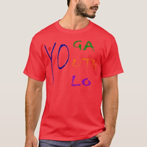 Yoga Youth Yolo Yoga T sirt T_Shirt