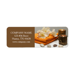 Yoga Zen Aromatherapy Skincare SPA Massage therapy Label
