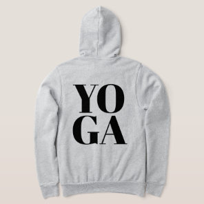 YOGA zipper hoodie for women