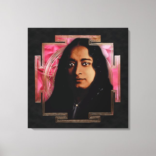 Yogananda - Wrapped Canvas Print (Front)