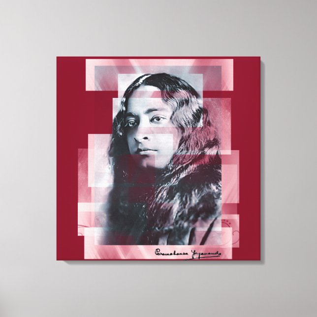 Yogananda - Wrapped Canvas Print (Front)