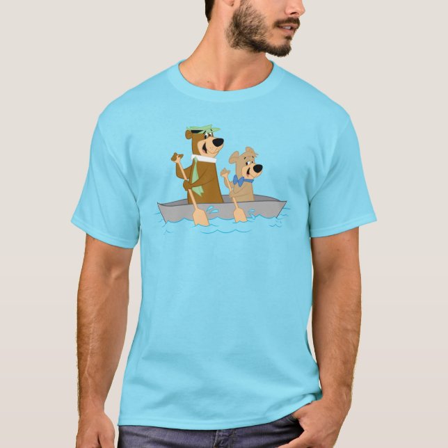 Yogi Bear and Boo Boo Fun Canoe Adventure T-Shirt (Front)