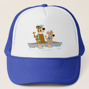 Yogi Bear and Boo Boo Fun Canoe Adventure Trucker Hat