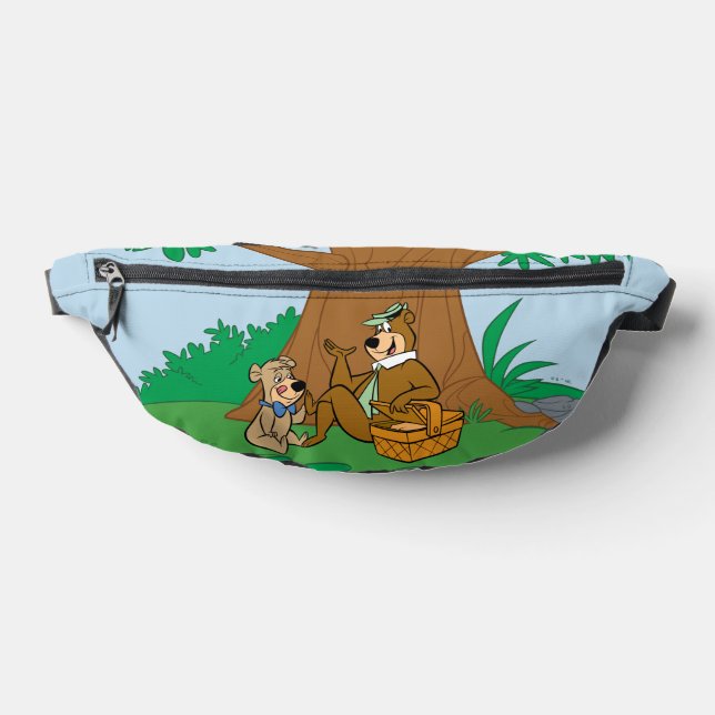 Yogi Bear and Boo-Boo Picnic Snack Fanny Pack (Lay Down)