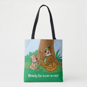 Yogi Bear and Boo-Boo Picnic Snack Tote Bag